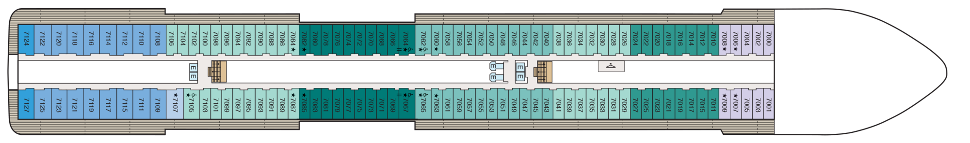 Deck 7 plan